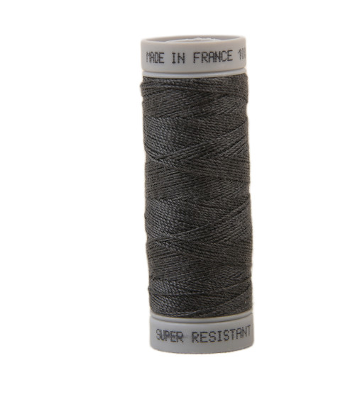 Super strong polyester thread 50m - Steel gray C635