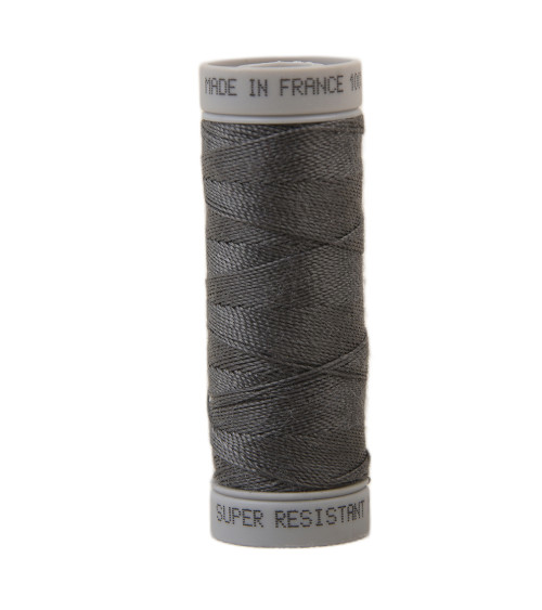 Super strong polyester thread 50m - Grey C625