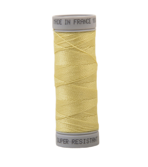 Super strong polyester thread 50m - Straw yellow C120