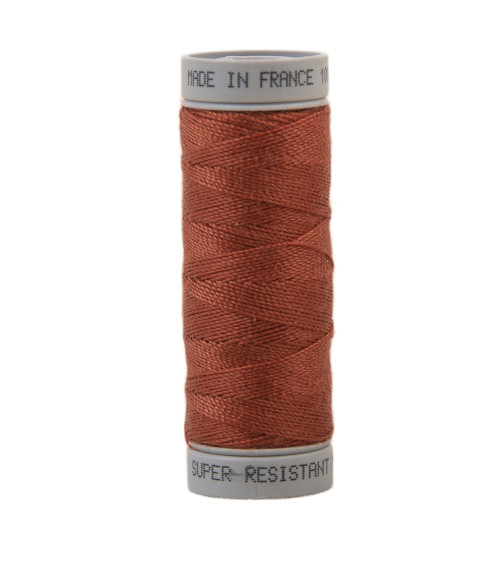 Super strong polyester thread 50m - Copper red C425