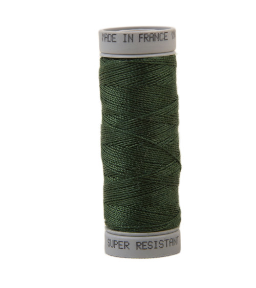 Filo di poliestere super resistente 50 m - Verde edera C538