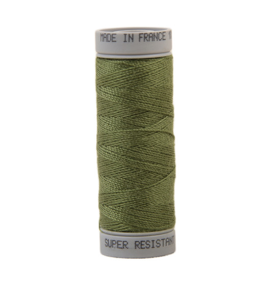 Filo di poliestere super resistente 50 m - Verde mastice C550