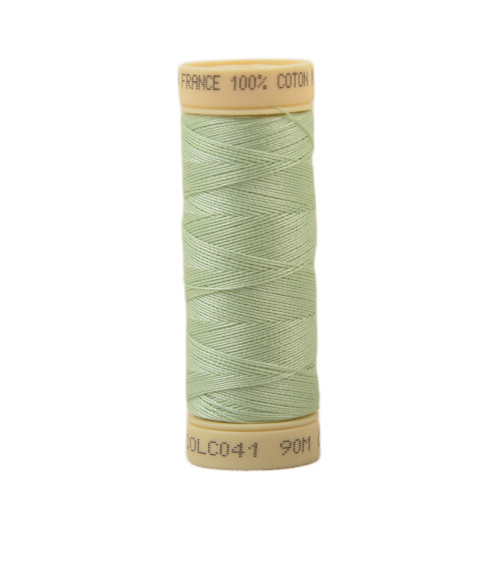 90m cotton thread spool made in France - Light green C41