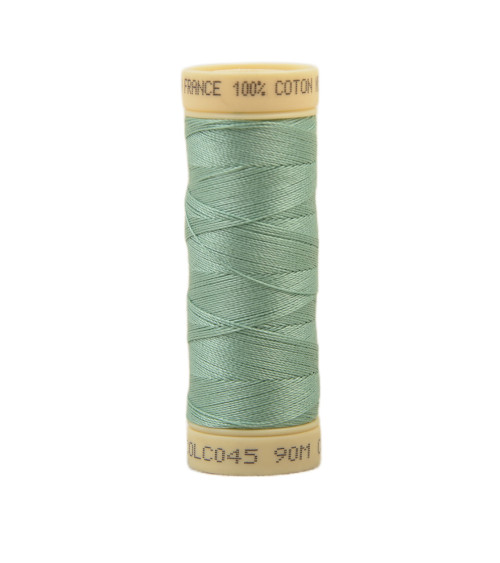 90m cotton thread spool made in France - Turquoise C43