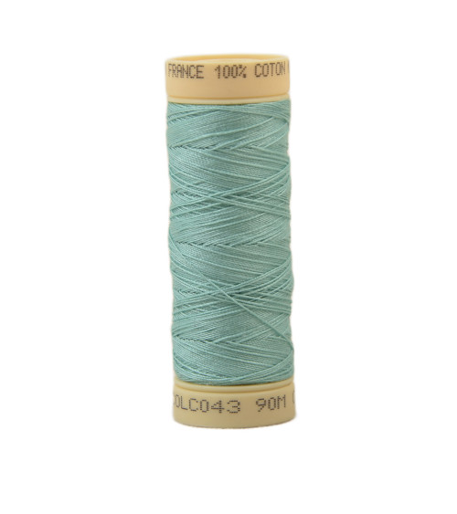 90m cotton thread spool made in France - Nile green C45