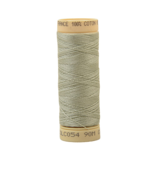 90m cotton thread spool made in France - Almond green C54