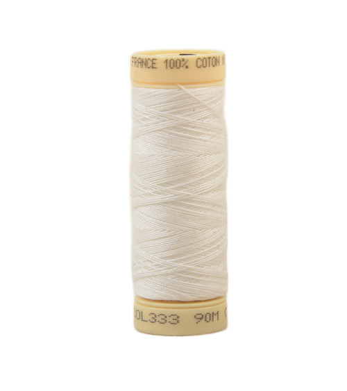 90m cotton thread spool made in France - Frost C333