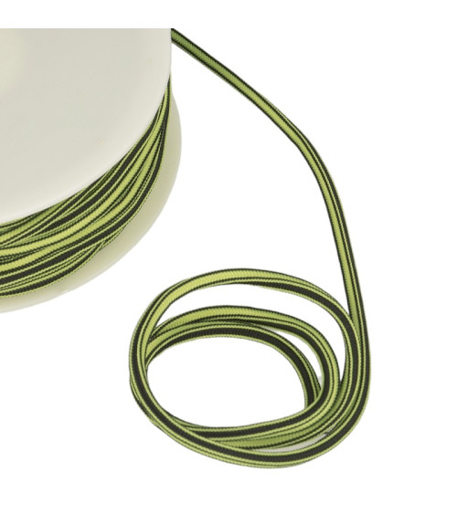 Spool 25m Square cord 4 mm Khaki green