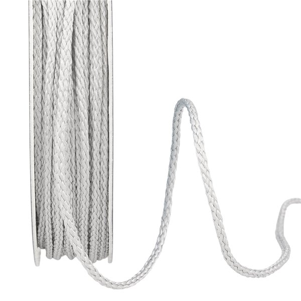 Bobine 30m cordelière polyester 4mm kaki - Fils - Cordons