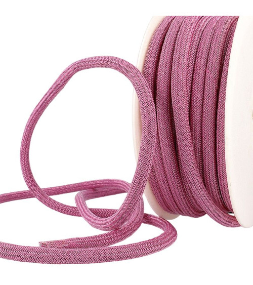 20-m-Spule. Metallschnur, 7 mm, Fuchsia