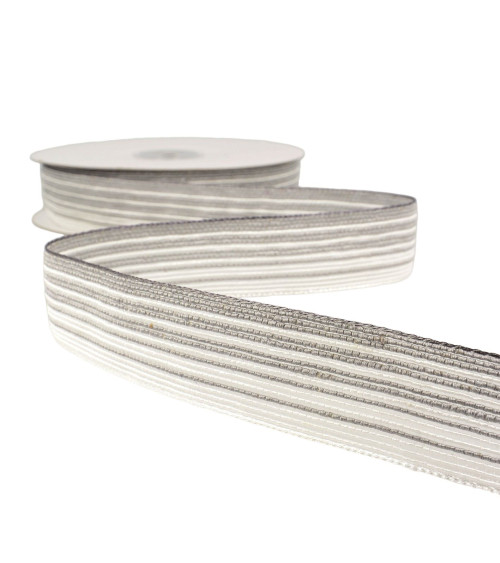 15m reel of braid lines 26 mm Medium Grey