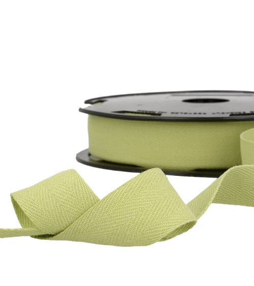 50m spool of nil green cotton serge