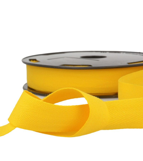 50m spool of lemon yellow cotton serge