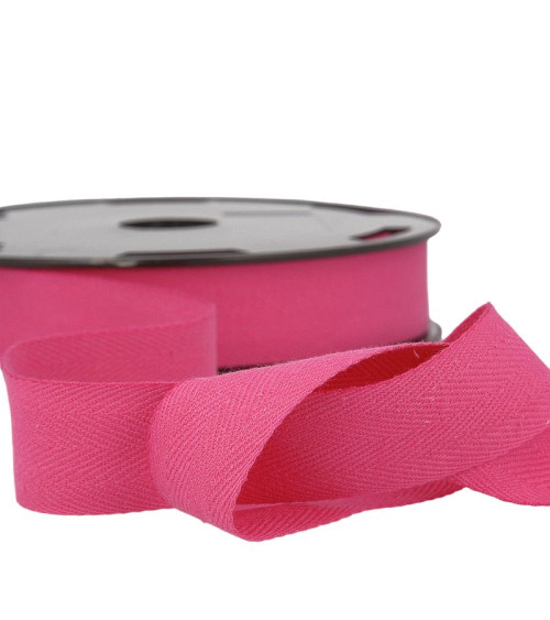 Diskette 25m Baumwoll-Serge Pink Fuchsia