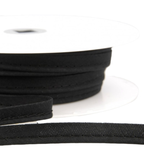 Spool 25m Dress piping bias all textiles 10mm black