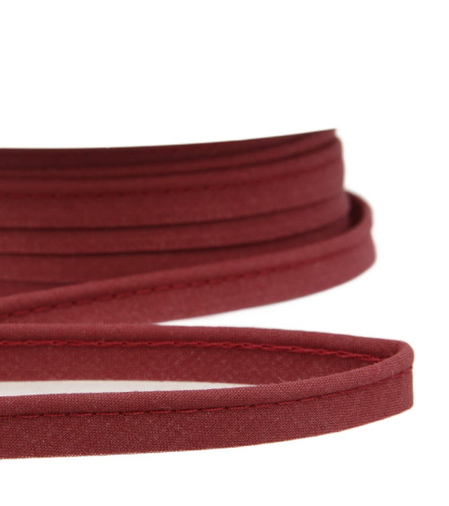 Spool 25m Dress piping bias all textiles 10mm burgundy