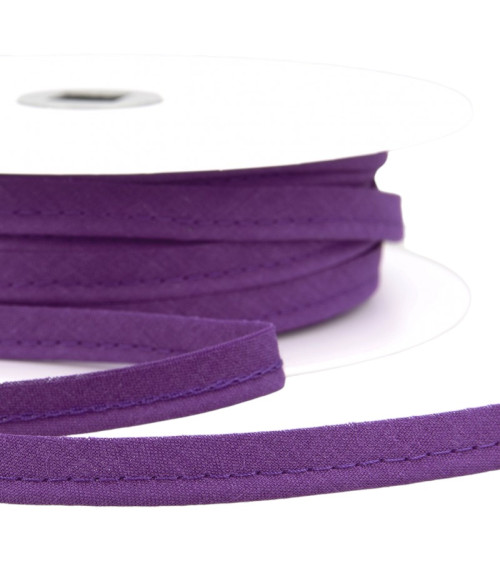 Spool 25m Piping dress bias all textiles 10mm dark purple