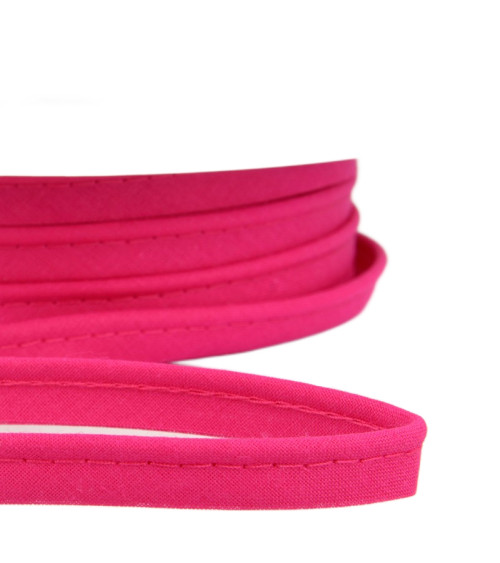 25-m-Spule, Schrägband für alle Textilien, 10 mm, Fuchsia