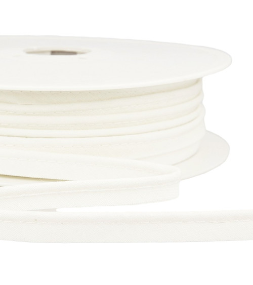 Spool 25m Dress piping bias all textiles 10mm ecru