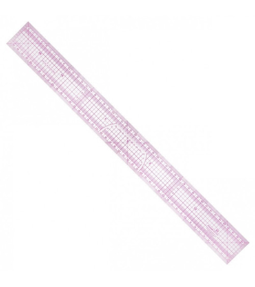 50 centimeters flexible plastic patchwork ruler