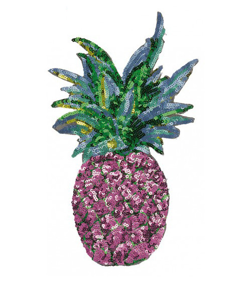 Toppa termoadesiva Pink Pineapple