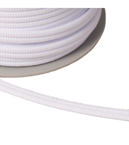 Double 9mm white cord per meter