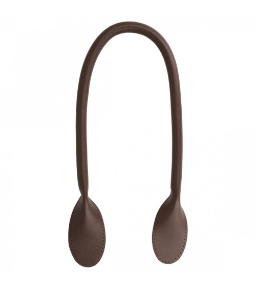 Set of 2 modern bag handles 60 mm beige