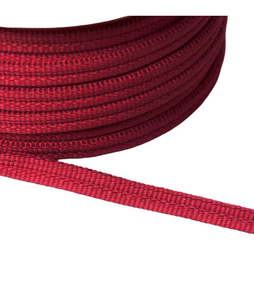 Double cord 9mm raspberry pink by the meter