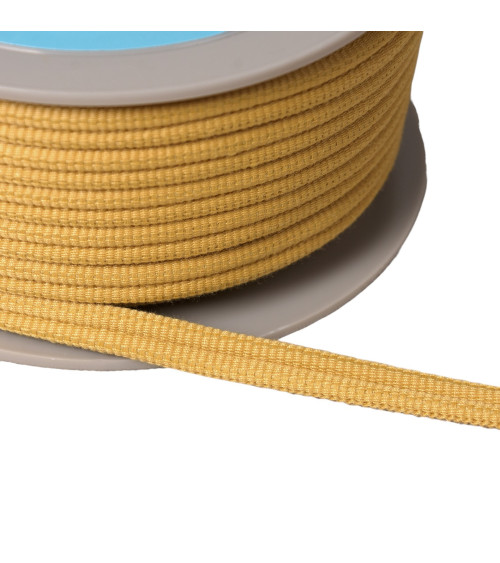 Double cord 9mm yellow/orange per meter