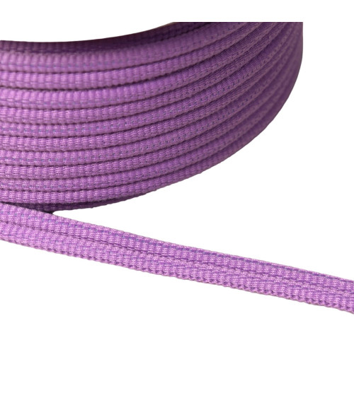 Double cord 9mm purple parma by the meter