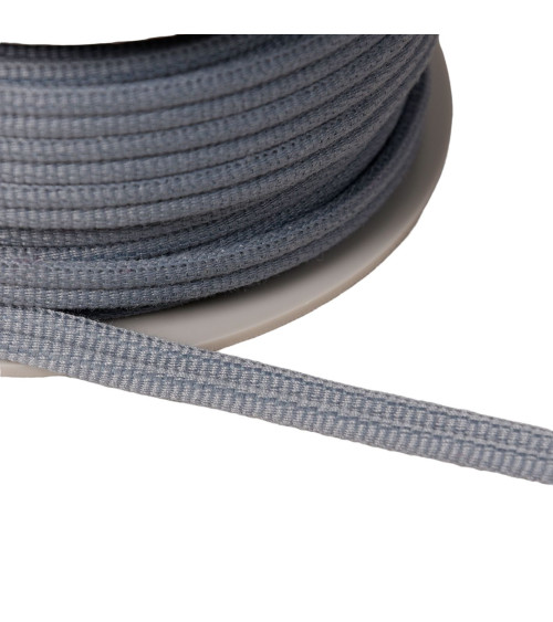 Double cord 9mm gray by the meter