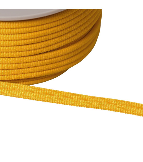 Double cord 9mm yellow/orange per meter