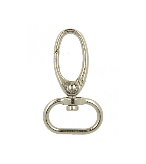 20mm carabiner silver color