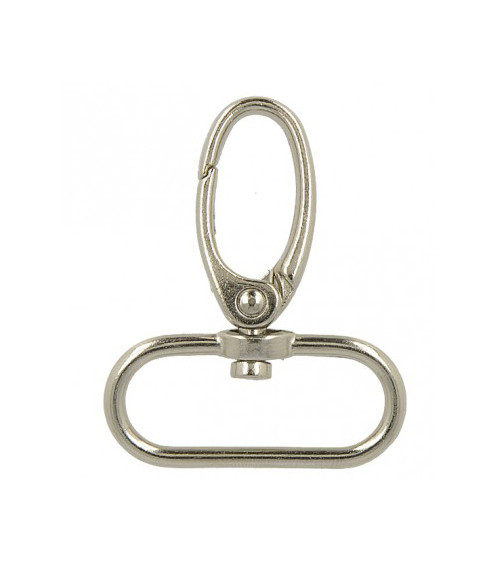 30mm carabiner silver color