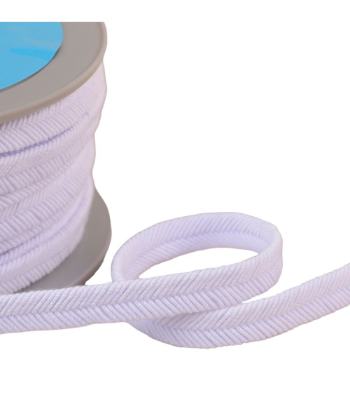 Spool 20m double cord wire 10mm white