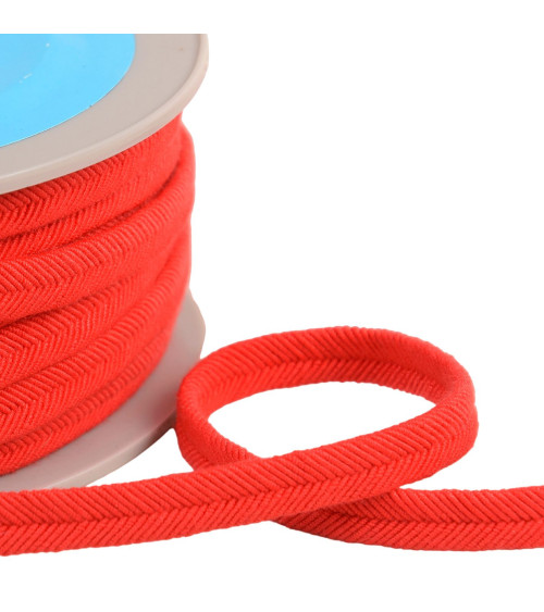 Spool 20m double cord wire 10mm red