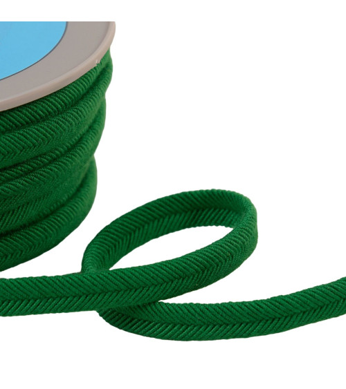 Spool 20m double cord wire 10mm dark green