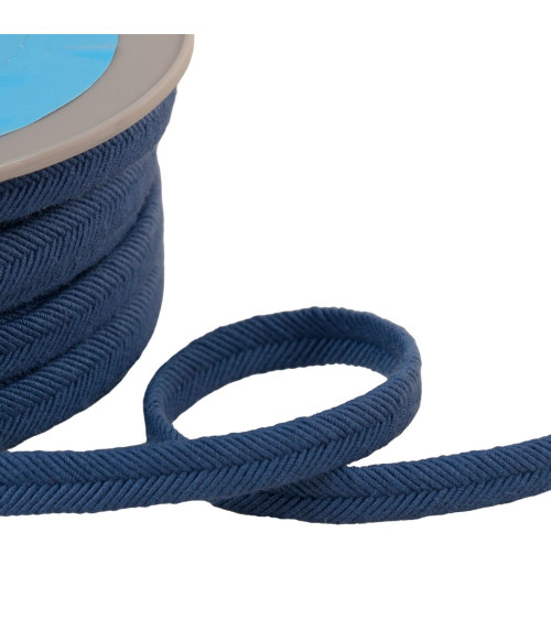 Bobina de 20 m de cable doble de 10 mm azul lavanda