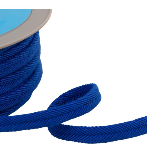 Bobina da 20 m di cavo doppio filo da 10 mm blu reale