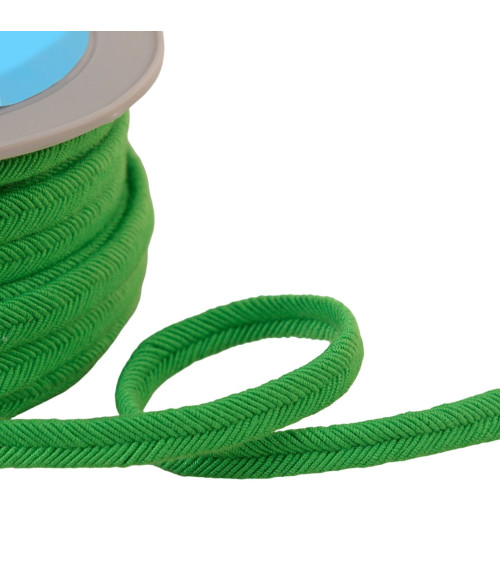 Spool of 20m double cord wire 10mm khaki green