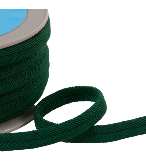 Spool 20m double cord wire 10mm bottle green