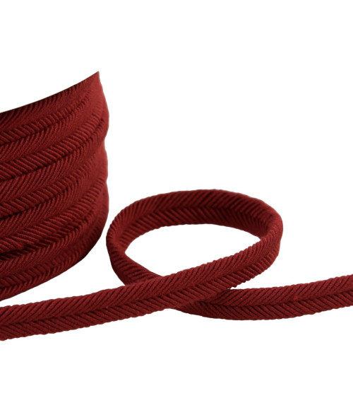 Bobina de 20m cable doble hilo 10mm rojo bengala