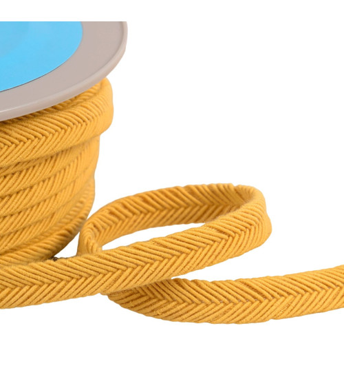 Bobina de 20m cable doble hilo 10mm amarillo/naranja