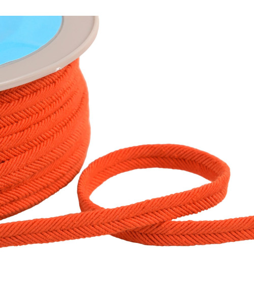 Bobina de 20m cable doble 10mm naranja bengala