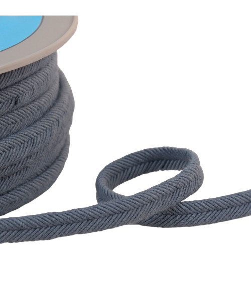 20m reel double cord wire 10mm gray