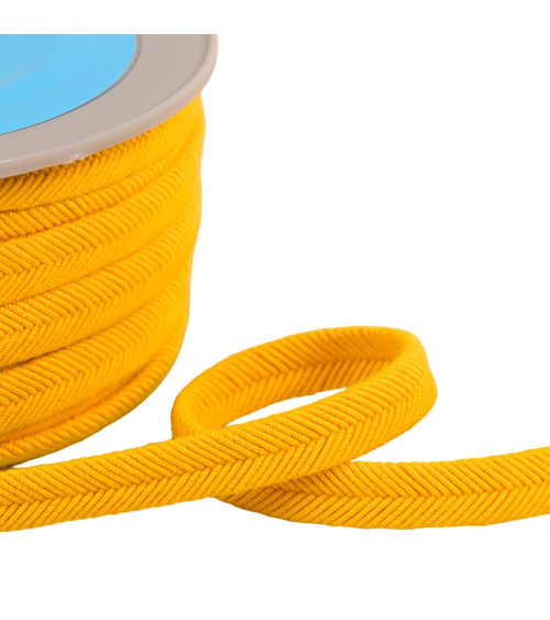 Bobina de 20m cable doble hilo 10mm amarillo/naranja