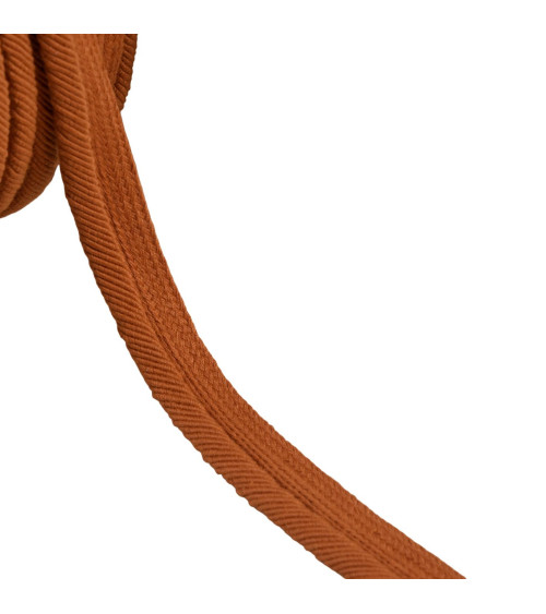 Spool 20m piping cord thread 6mm rust orange