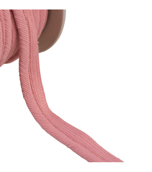 Spool of 20m piping cord thread 6mm old pink