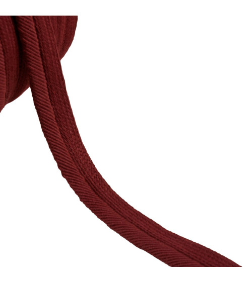 Spool of 20m piping cord threads 6mm Bengal red