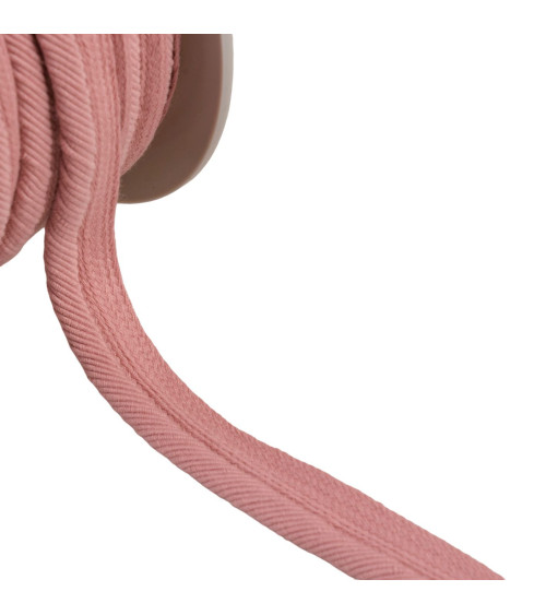 Bobina de 20m hilo de ribete 6mm rosa viejo